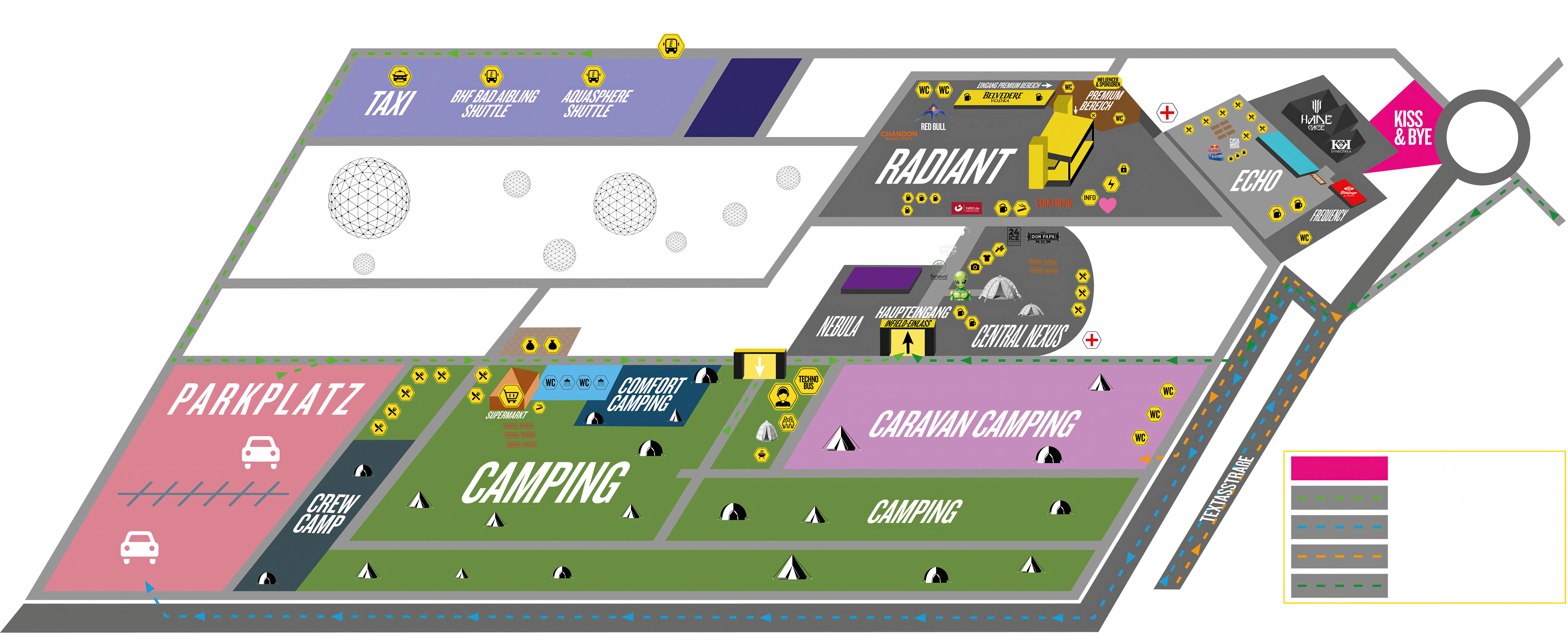 Festival Lageplan